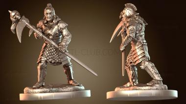 3D модель Командир орков (STL)