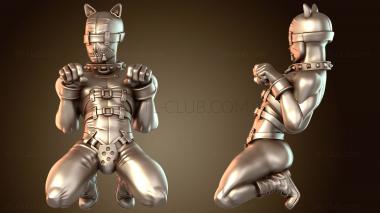 3D модель Орк Доминатрикс Вики и GIMP Свирепые версии Nochain (STL)