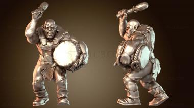 3D модель Орк-барабанщик (STL)
