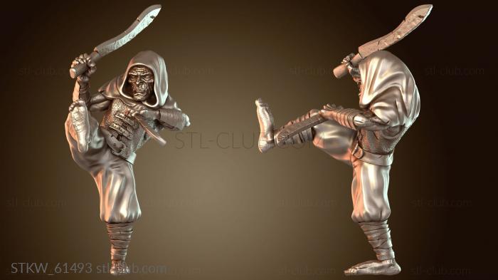 Орк с двумя оружиями Agile