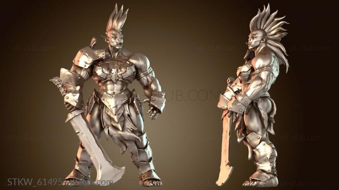 Орк-босс женского пола