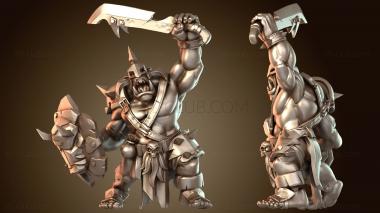 3D модель Орк Грунт Жестокий (STL)