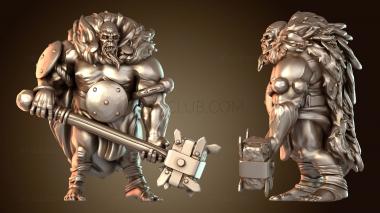 3D модель Король орков, босс огров (STL)