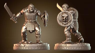 3D модель Орк-приспешник Орруск (STL)