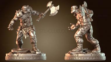 3D модель Орк-приспешник Урзот (STL)