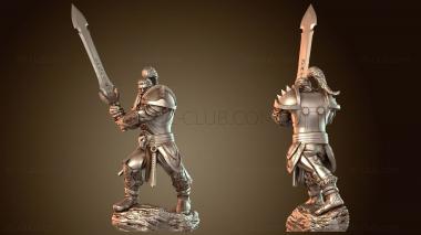 3D модель Меч персонажа-орка-паладина (STL)