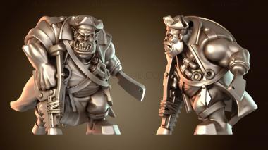 3D модель Орк-пират-аптекарь (STL)