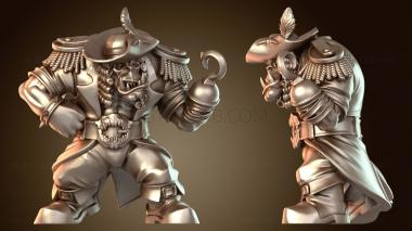3D модель Орк Пират Блитцер (STL)