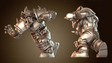 3D модель Орк Пират Блокировщик Грим (STL)
