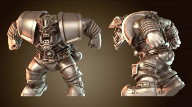 3D модель Орк Пират Линейный Судья (STL)