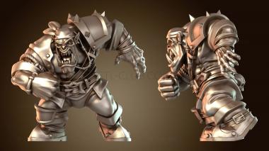 3D модель Орк Пират Линейный Монтер Умелый (STL)