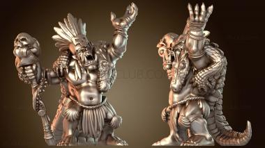 3D модель Орк Пират Шаман (STL)