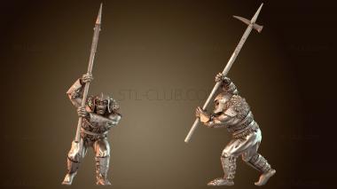 3D модель Орк Полеорк Поле Б (STL)