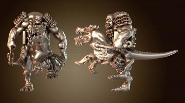 3D модель Орки-всадники Heavyorcsdino (STL)