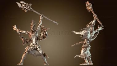 3D модель Орк Шаман Тихий (STL)