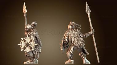 3D модель Орочий копейный щит A (STL)