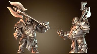 3D модель Орк-воин (STL)