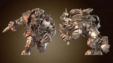 3D модель ORCBLITZERSTAR Звезда орков-блицеров (STL)