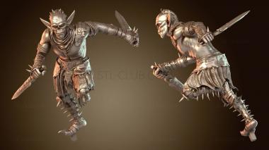 3D модель Орочье вторжение Гоблин-убийца (STL)