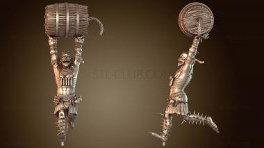 3D модель Вторжение орков. Гоблин-сапер. (STL)