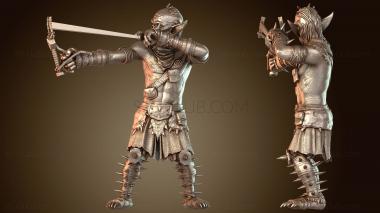 3D модель Гоблинский пращник орков вторжения (STL)