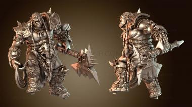 3D модель ОРКО ВАРКРАФТ (STL)