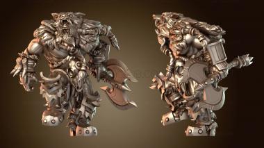 3D модель ОРКС Варвар (STL)