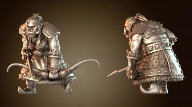 3D модель Охотница на орков (STL)