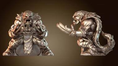 3D модель Орки Обсидиан (STL)