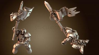 3D модель Орки на кабанах ORC Bannerman (STL)