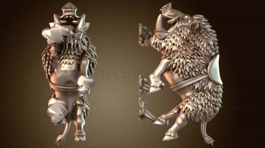 3D модель Орки на кабанах ORC Boar (STL)