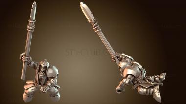 3D модель Орки на кабанах ORC Lurking (STL)