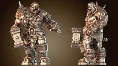 3D модель Вождь ОРКОВ (STL)