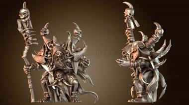 3D модель ОРКС Чернокнижник (STL)