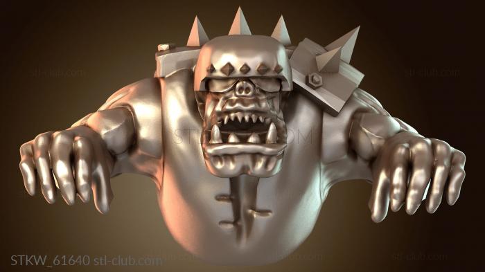 Military Орк-байкерская война Хьолв Торсо Только