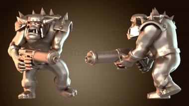 3D модель Орк-бой, ещё один шутер (STL)