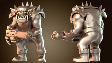 3D модель Орк-бой-стрелок (STL)