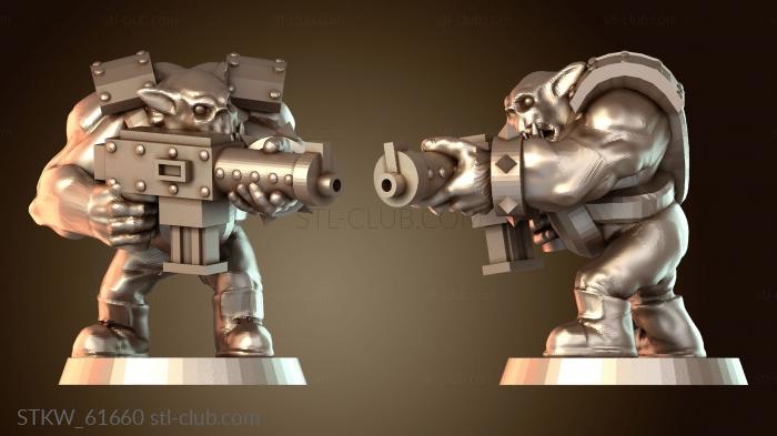 Пехота ОРК неустанно целится