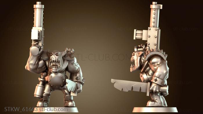 Орочья пехота, крутой чувак