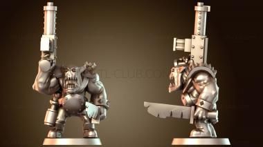 3D модель Орочья пехота, крутой чувак (STL)