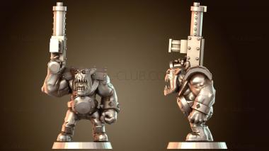 3D модель Орочья пехота Крутой чувак Злобный (STL)