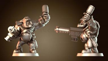 3D модель Орочий пехотный гренадер (STL)