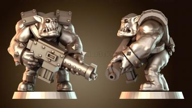 3D модель Закаленная пехота ОРК (STL)