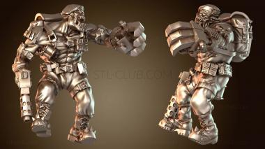 3D модель Лидер орков-коммандос Оркз (STL)