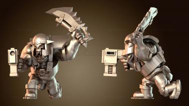 3D модель Ветеран мародерства ОРК (STL)