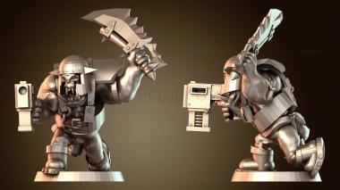 3D модель ОРК Мародер Брутальный (STL)