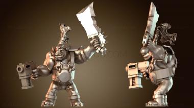 3D модель ОРК Мародер Неумолимый (STL)