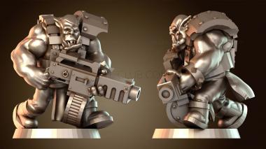 3D модель Орк-мародер-смертоносец (STL)