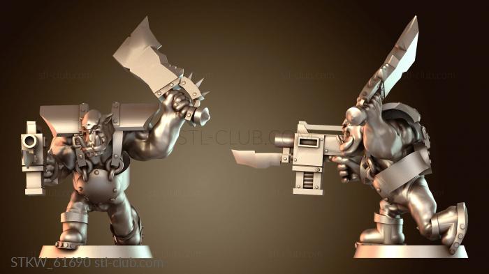 Military ОРК Мародер Ухмыляющийся Дикарь