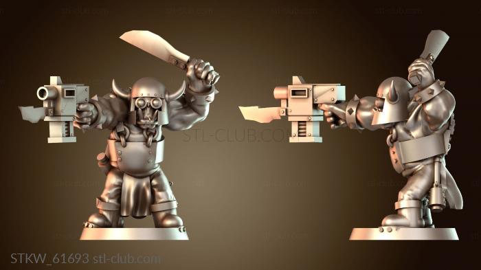 Military ОРК Мародер Воющий Злобный